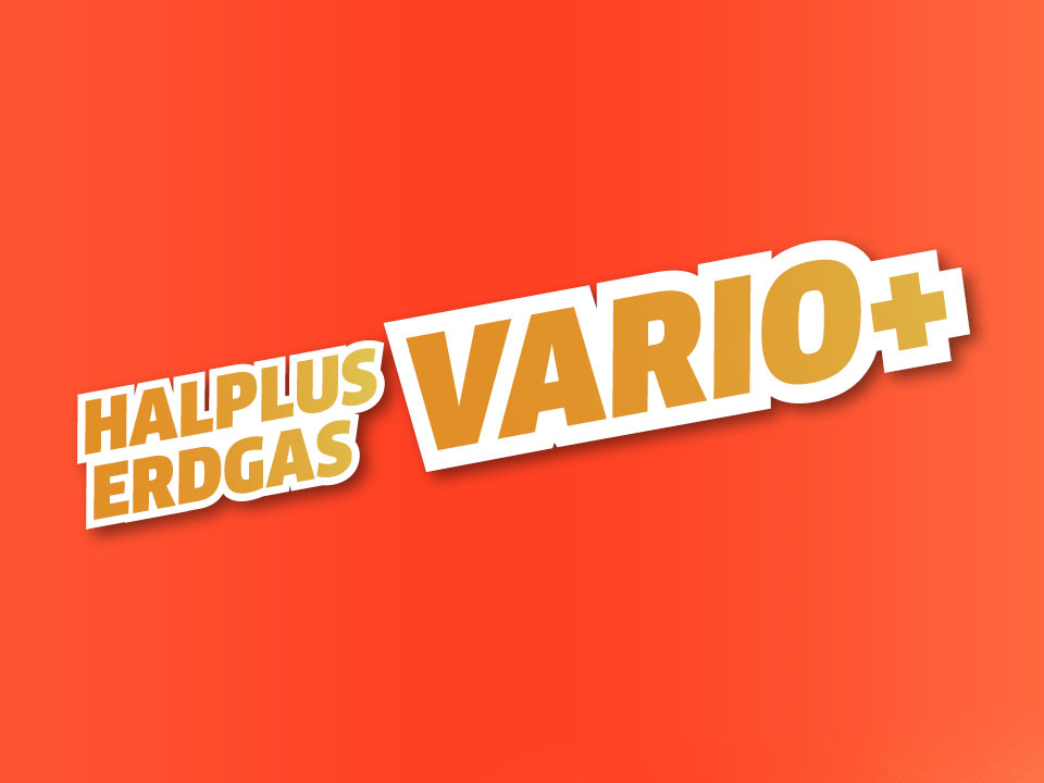 Produktbild unseres Tarifs Halplus Erdgas / Vario+